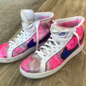 Custom Nike blazers size 10.5 mens